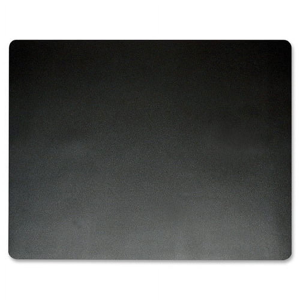 Eco-Black Antimicrobial Desk Pad Rectangle 19" Width x 24" Depth Black