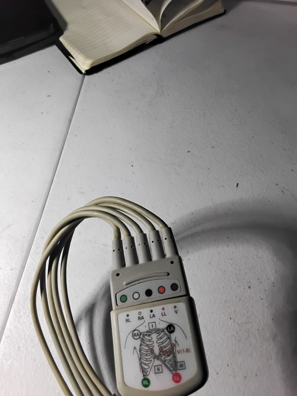 GE Multi-Link 2017003-001 5 Lead ECG Trunk Cable