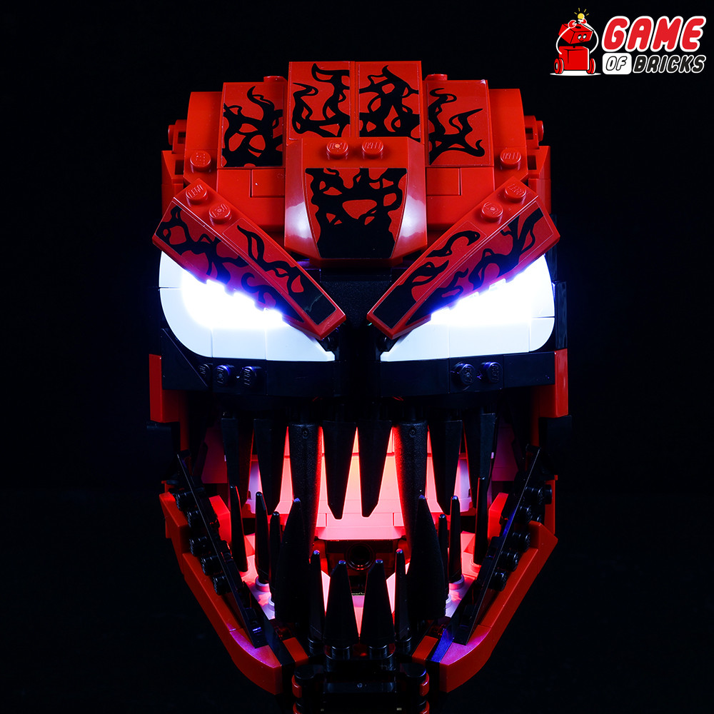 LED Light Kit for Carnage - Compatible with LEGO® 76199 (Standard Version)