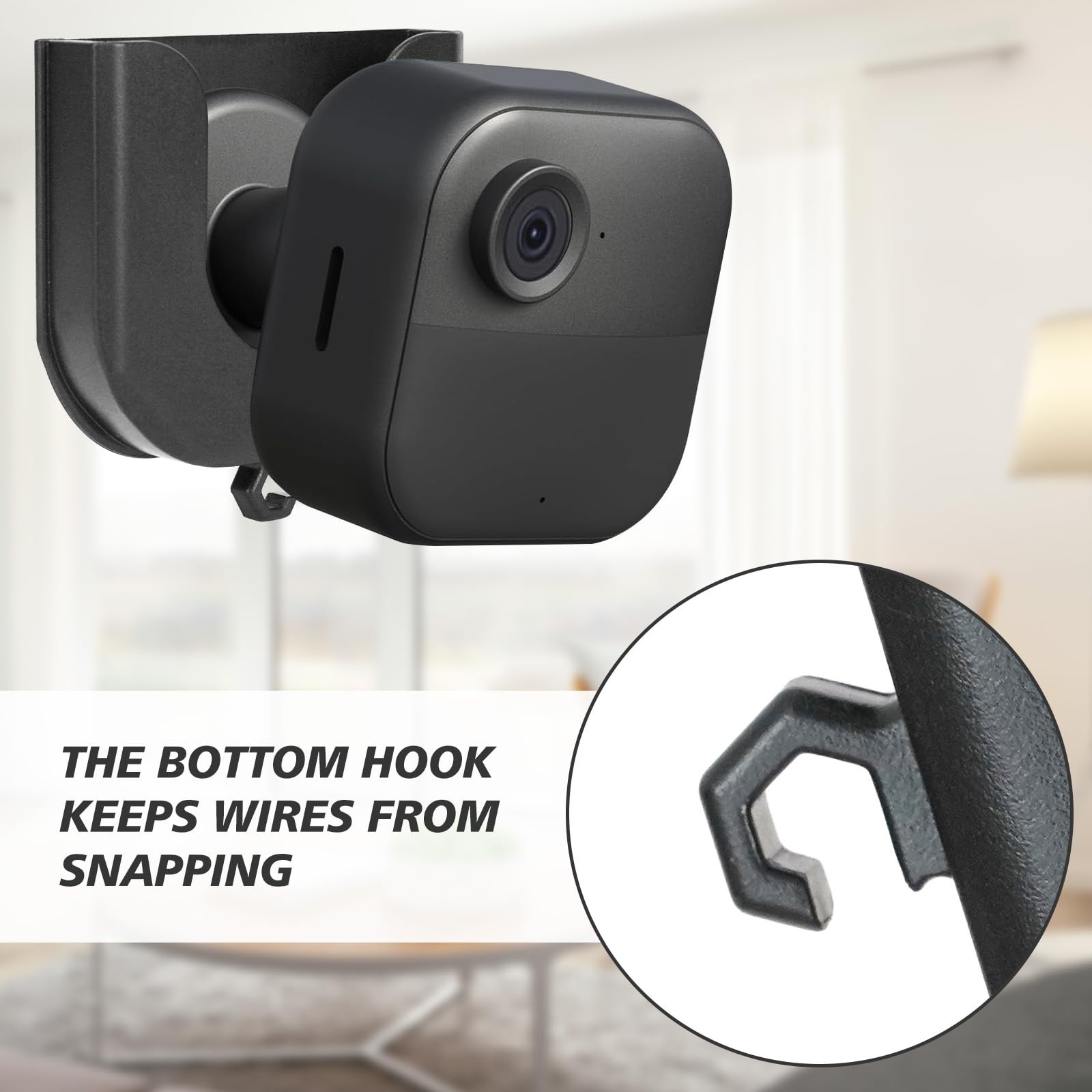 Blink Camera Mount 3 Pack No Drill HBV Adhesive for Blink Outdoor 4, Mini 2
