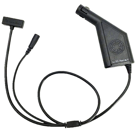 DJI Phantom 4 Car Travel Charger Adapter for Battery and Remote Controller