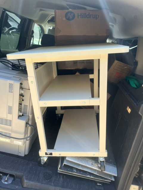 BALT Printer Stand BLT22601  Large Heavy Duty 3 Shelf On Wheels LOCAL PU MD ONLY