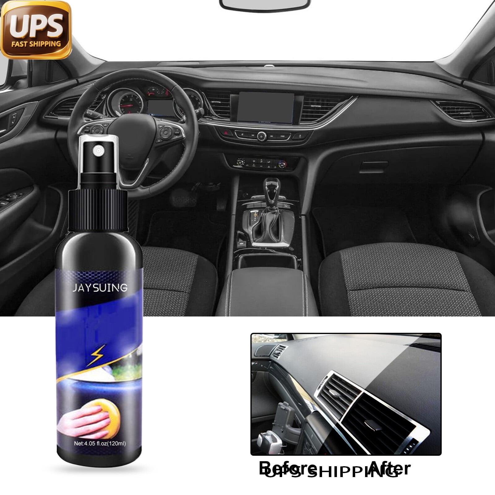 ​​Upholstery Repair Spray - Dashboard/Leather Dust Care & Refurbish​​ Leather