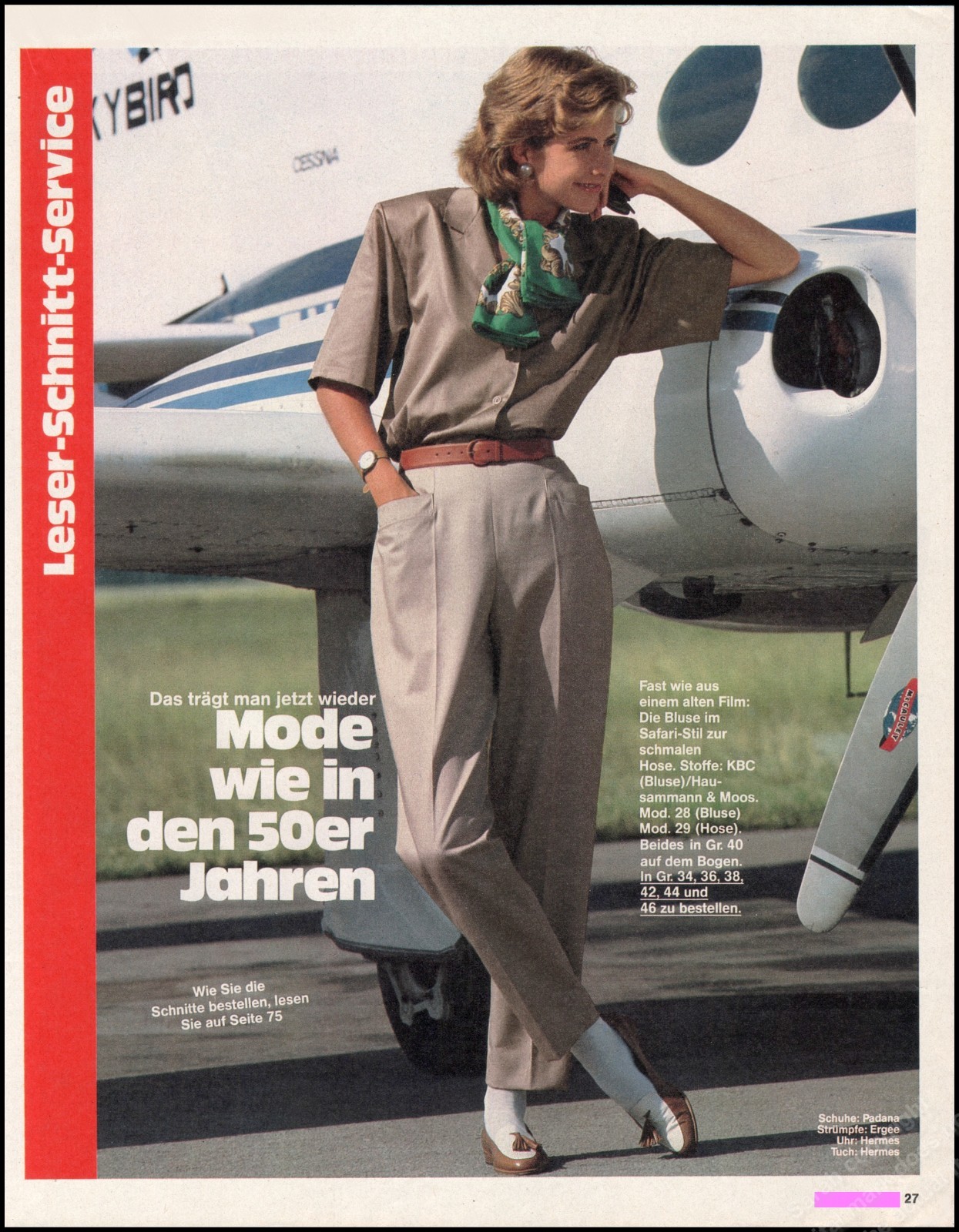 Footwear Padana Magazine Print Ad Women Fashion Long Legs shoes 2000-12B