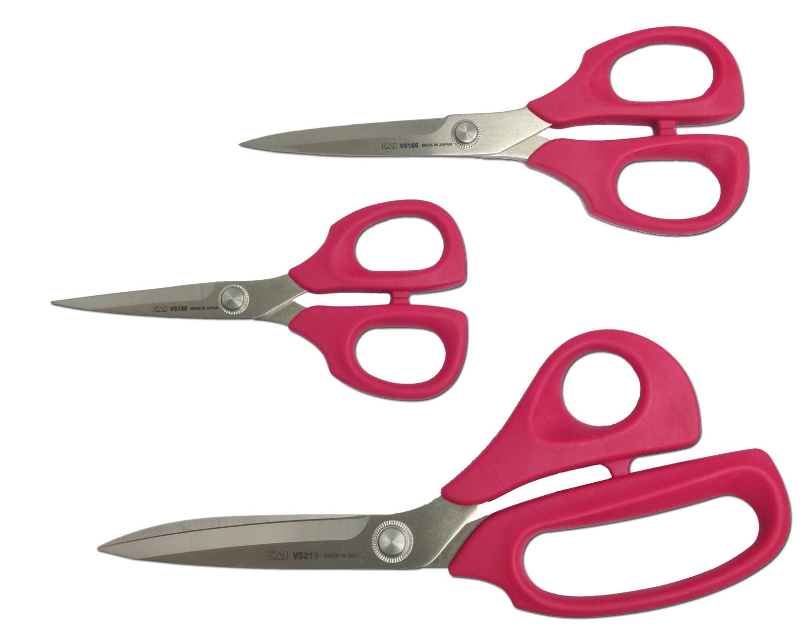 KAI Scissors Kai GS2-Very Berry 5000 seies 3 Piece Set Notion