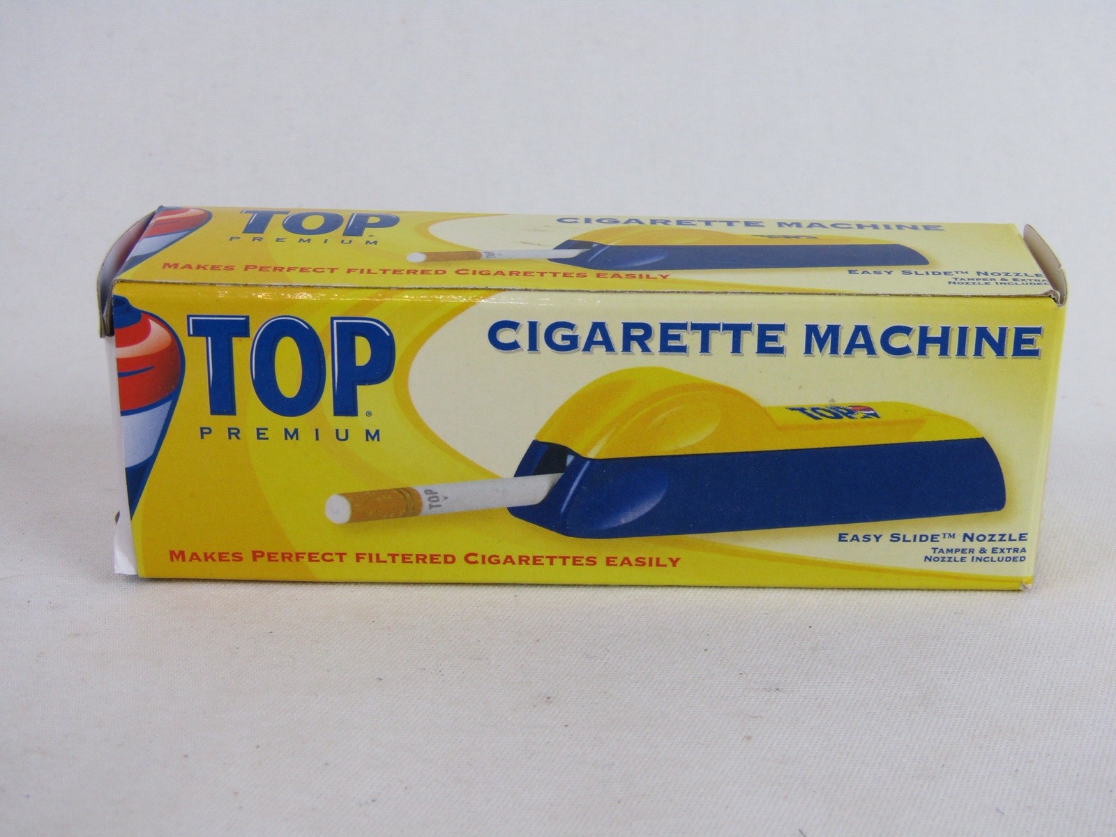 TOP Premium Cigarette Maker/Machine-Roll Your Own-Complete with Instructions-EUC