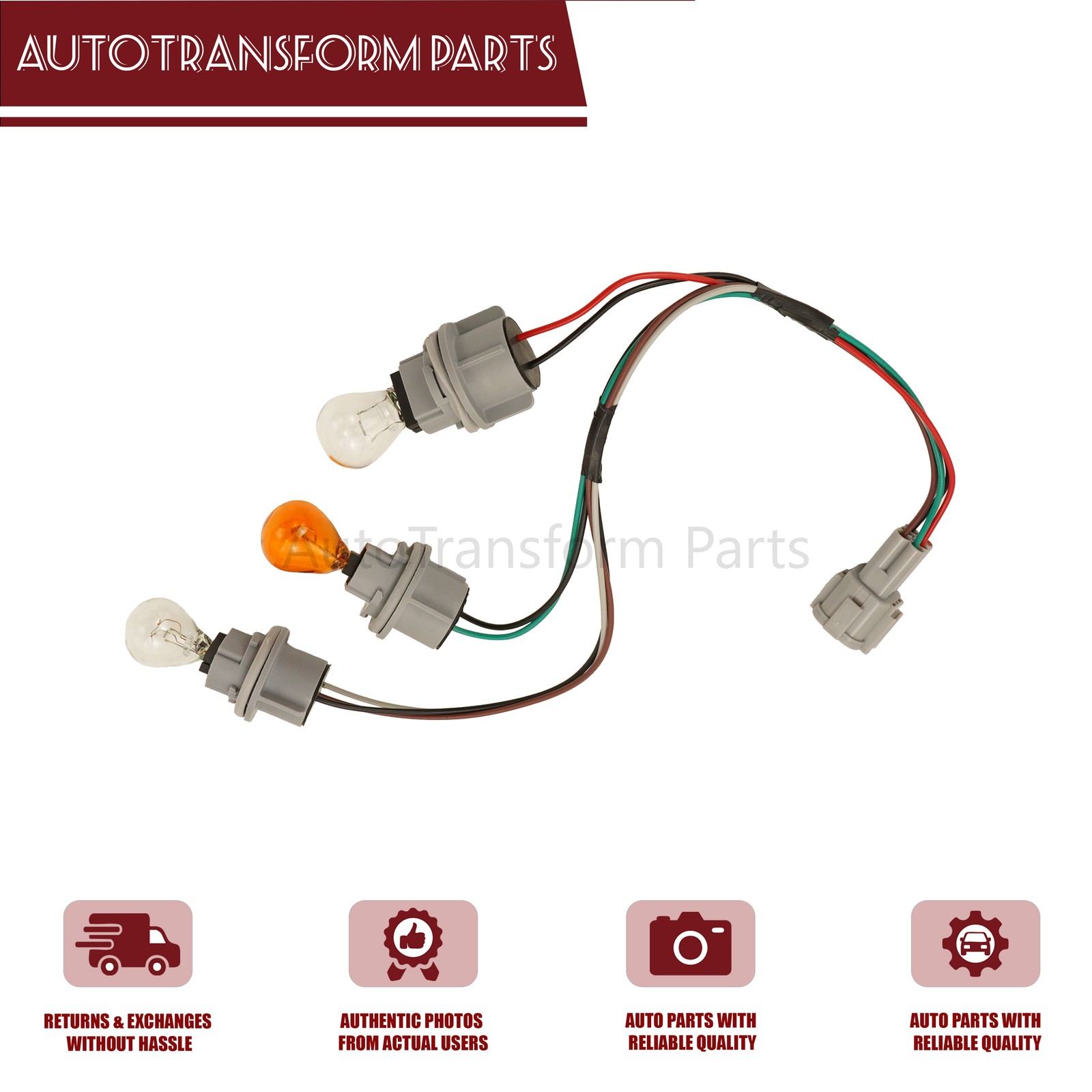 Tail Light Lamp Wiring Harness Wire Fits 1998-2002 Nissan Frontier 26551-3S500