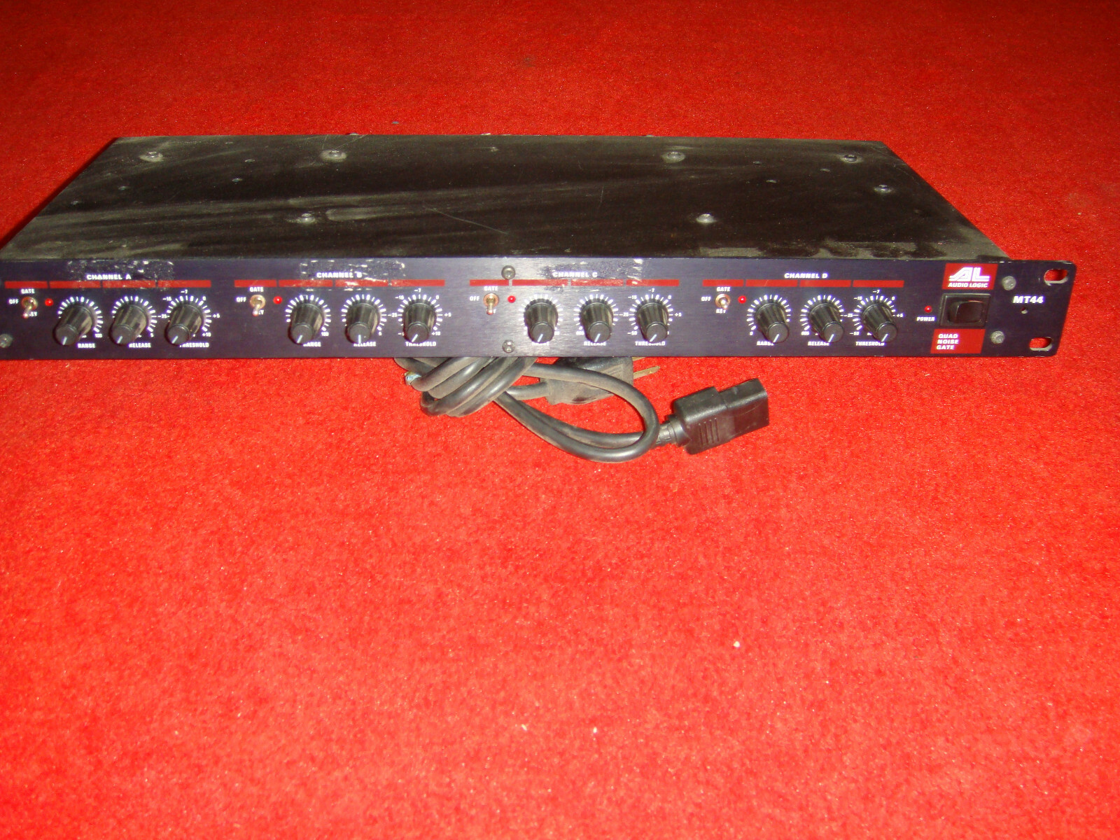 Audio Logic MT44 Quad Vintage Rack Mount Noise Gate