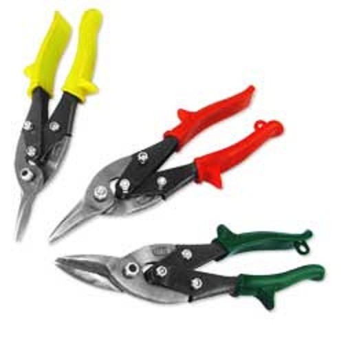 3 PC SET OF ASST AVIATION TIN SNIP CUTTING PLIERS