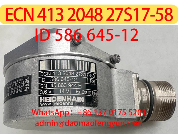 ECN 413 2048 27S17-58 Used ID 586 645-12 Encoders Tested ok，Only one