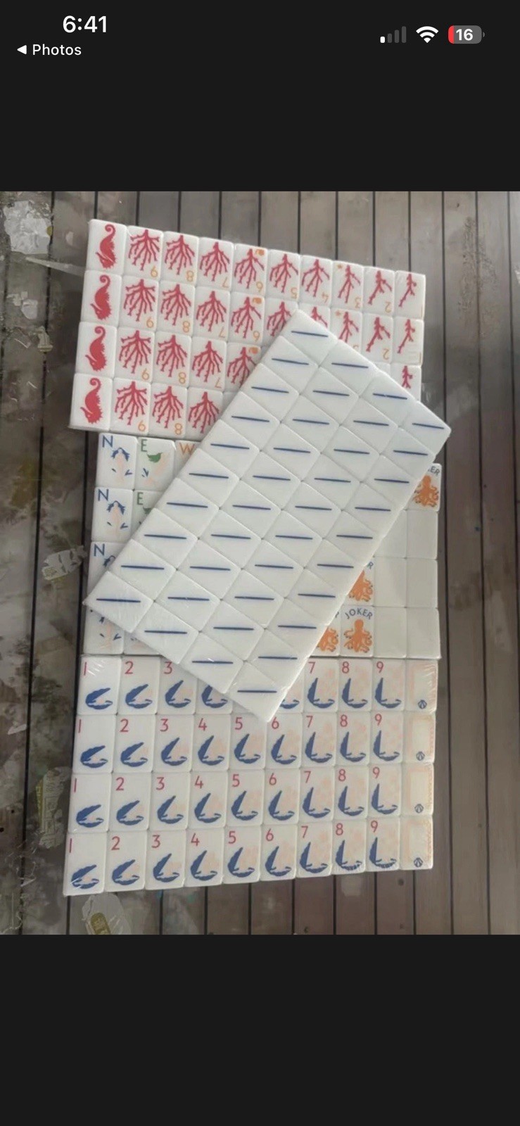 Ocean Mahjong Tiles