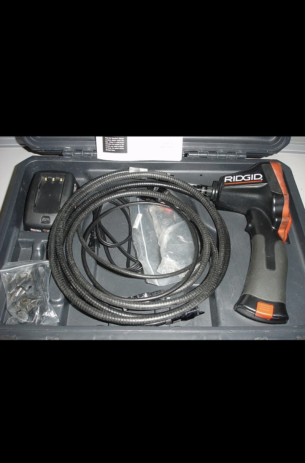 Ridgid Micro CA-300 - Inspection Camera w Extension - Case & Manual