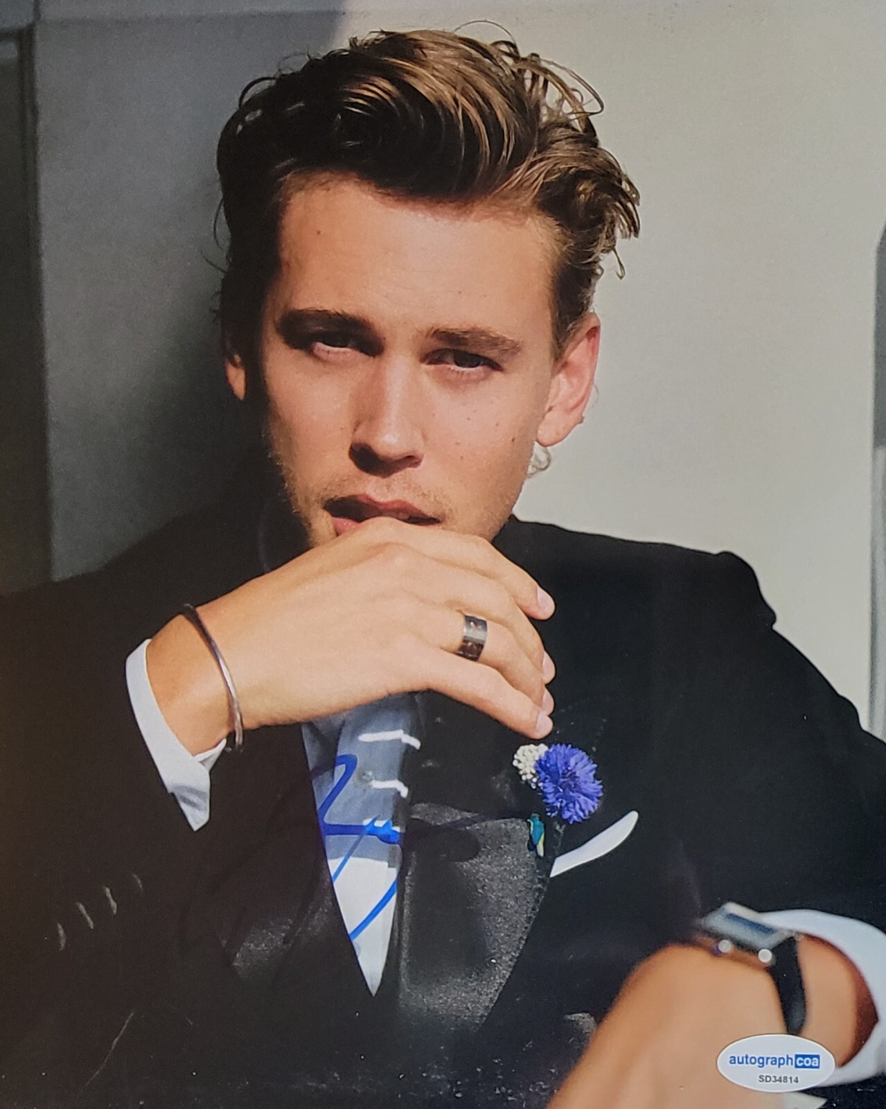 Austin Butler Authentic Signed 8x10 Photo W/ ACOA COA Elvis
