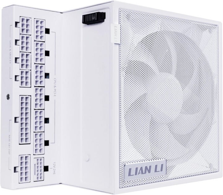 Lian Li EDGE GOLD 850 WHITE EDGE GOLD 850 WHITE 850W 80+ Gold Full Modular ATX
