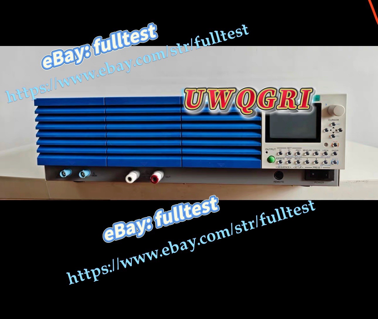 Kikusui PBZ40-10 intelligent bipolar power supply 40V, 10A