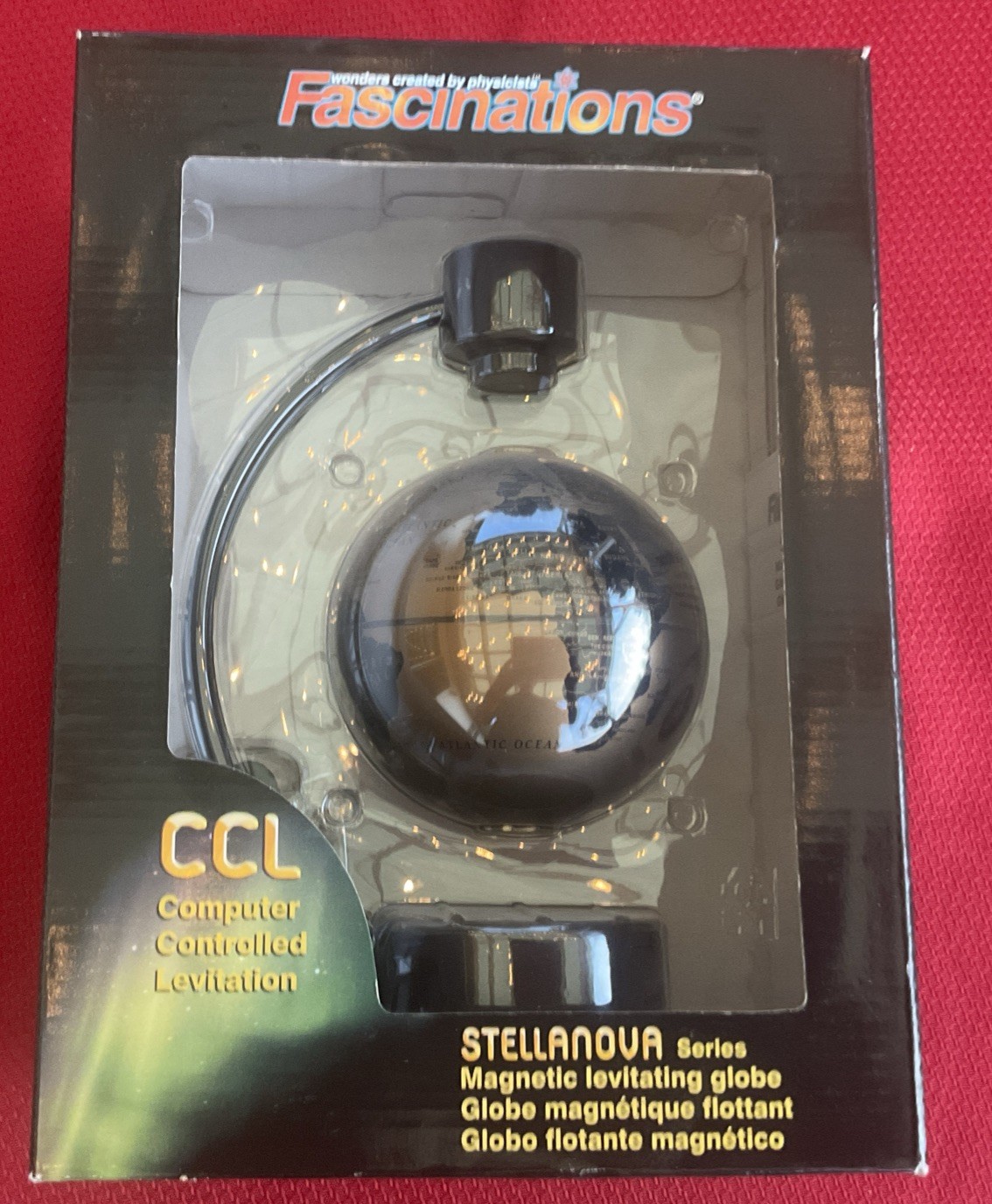 NIP FASCINATIONS Stella Nova Series Magnetic Levitating Globe Computer Control