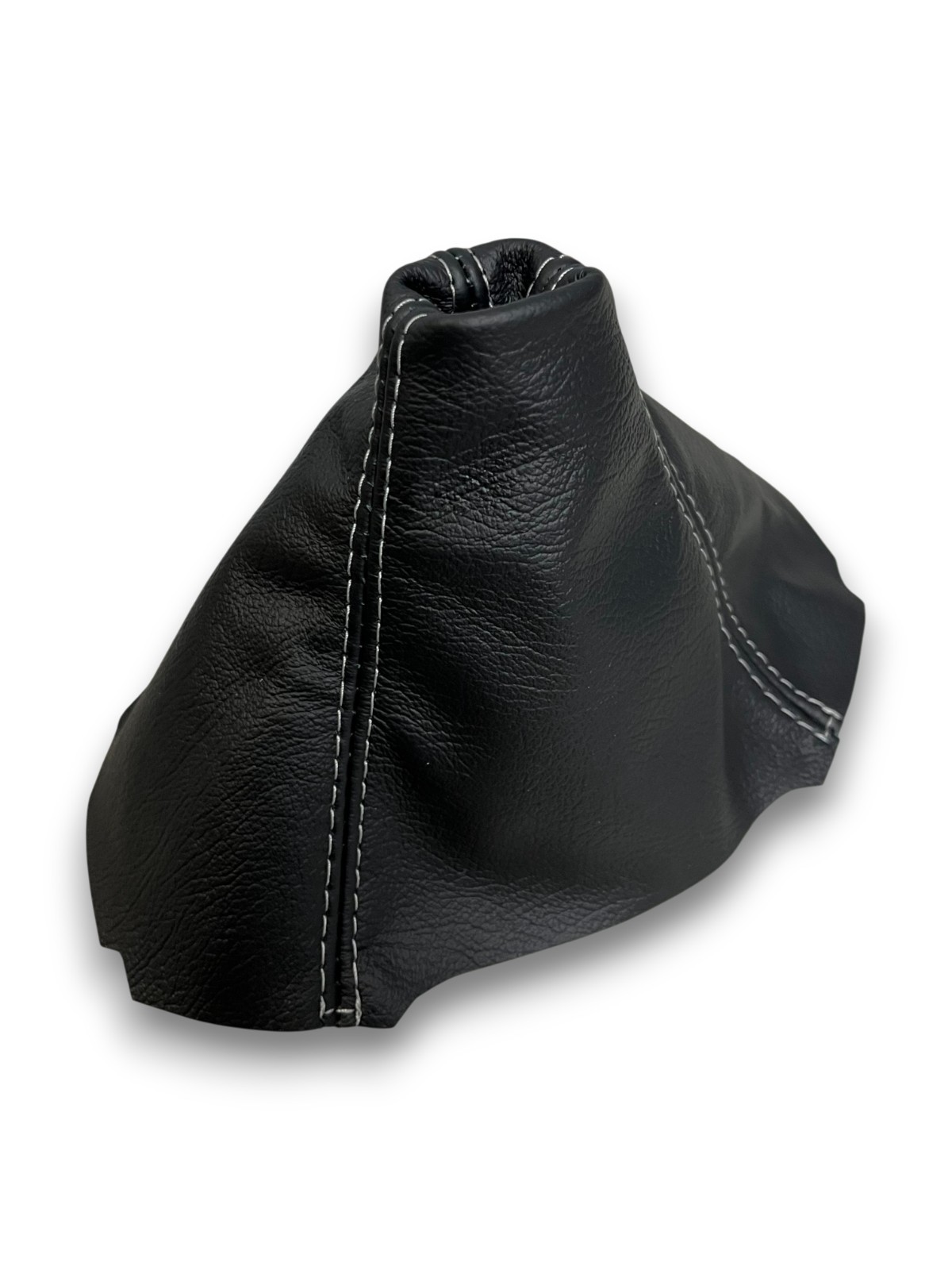 FOR PORSCHE 911 997 2005–2012 Manual Shift Boot Genuine Leather Gray Stitching