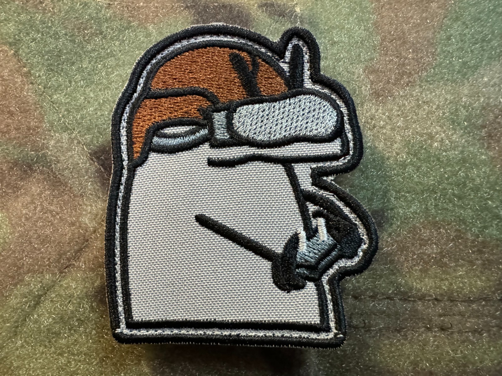Ukrainian Military Guber FPV Pilot Drone Embroidered Patch – Hook & Loop Backing