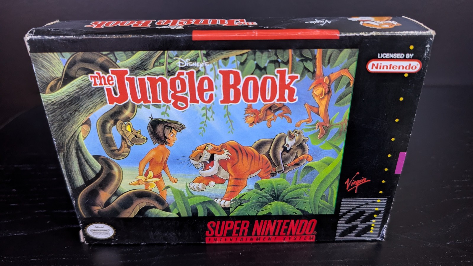 Disney's The Jungle Book | Super Nintendo SNES | Original | Box Only