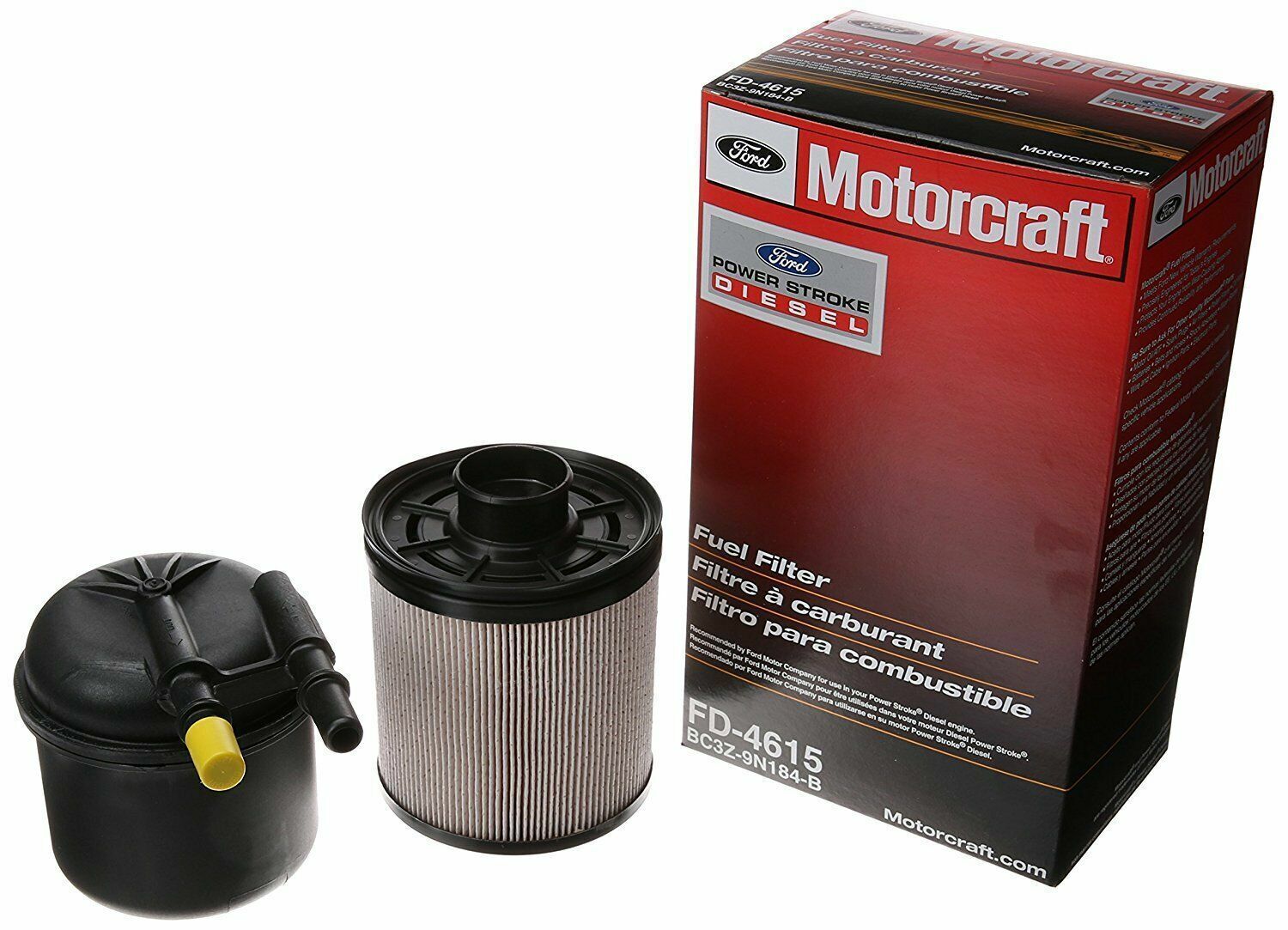 New Genuine Motorcraft FD-4615 Fuel Filter BC3Z-9N184-B 6.7L Diesel FD4615