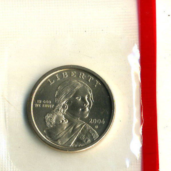 2006 D GEM Sacagawea Government Sealed UNCIRCULATED $1 Golden Dollar COIN#1353