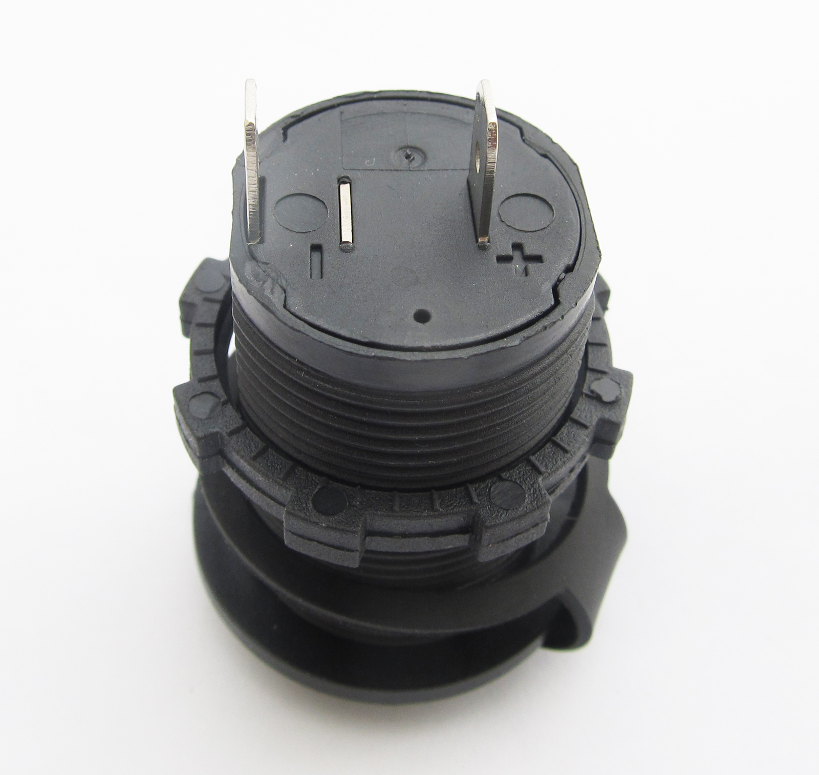1pc 12V Power Outlet Waterproof Marine Motorcycle Cigarette Lighter Socket