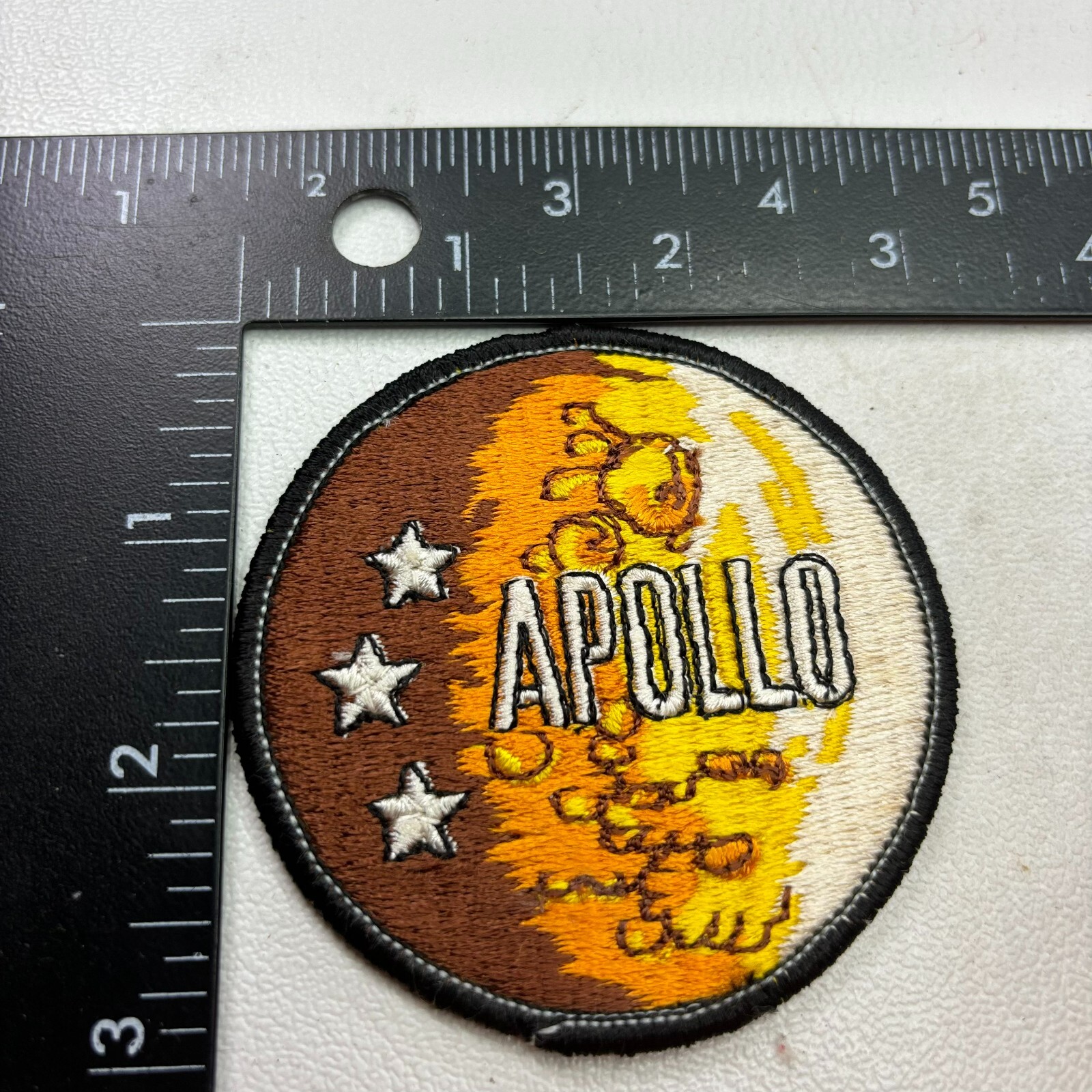 NASA Moon Lunar APOLLO PROGRAM Patch (3" Size) 45MV