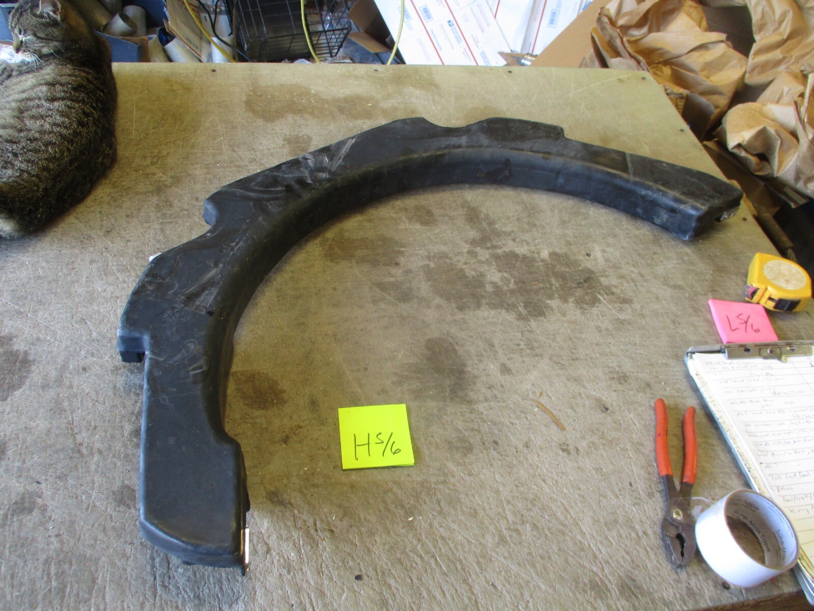 NOS BMI Turret Hatch Pad, Rear, for HMMWV MRAP, GPK OGPK
