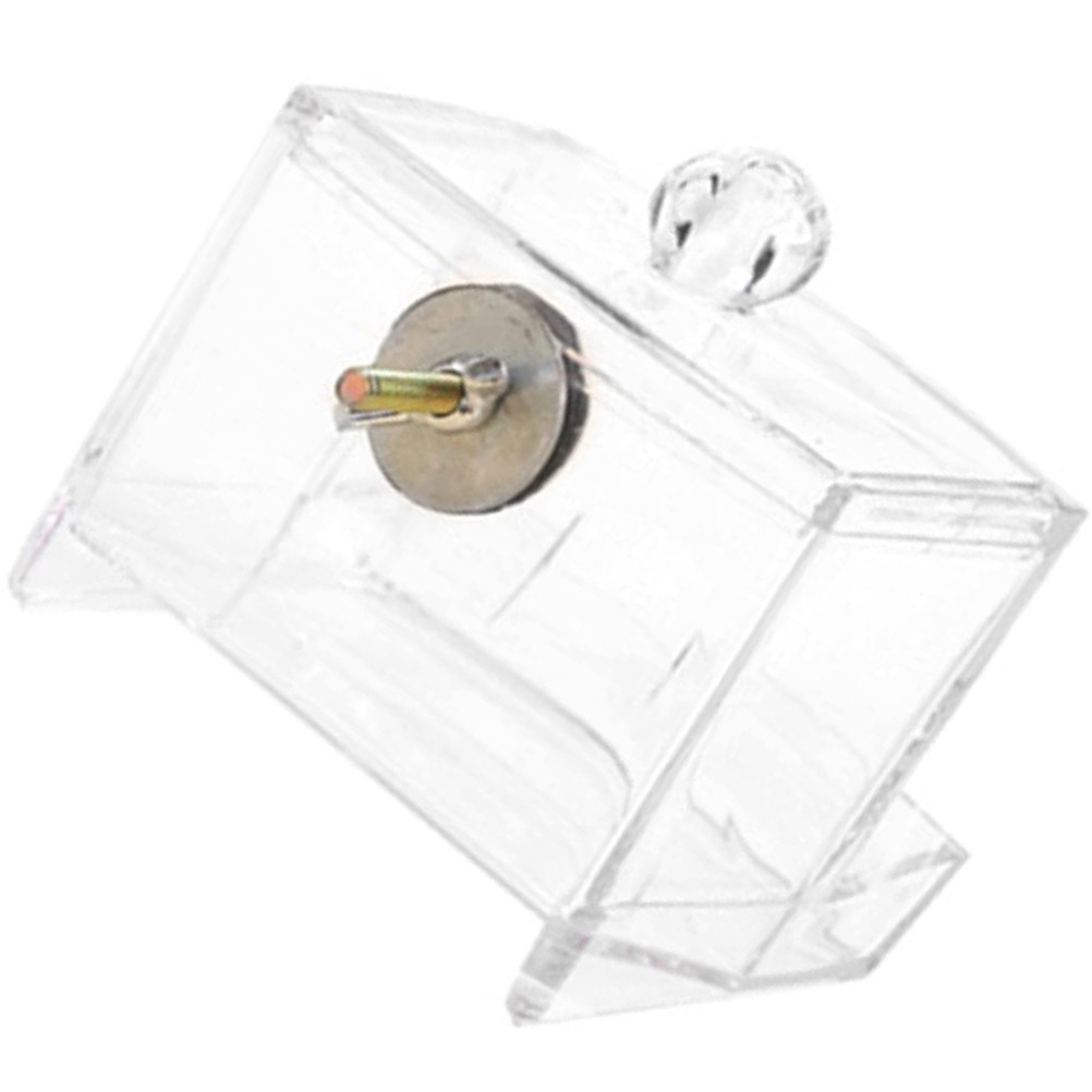 Automatic Chick Feeder Transparent Bird Rutin Chicken Feeding Bowl