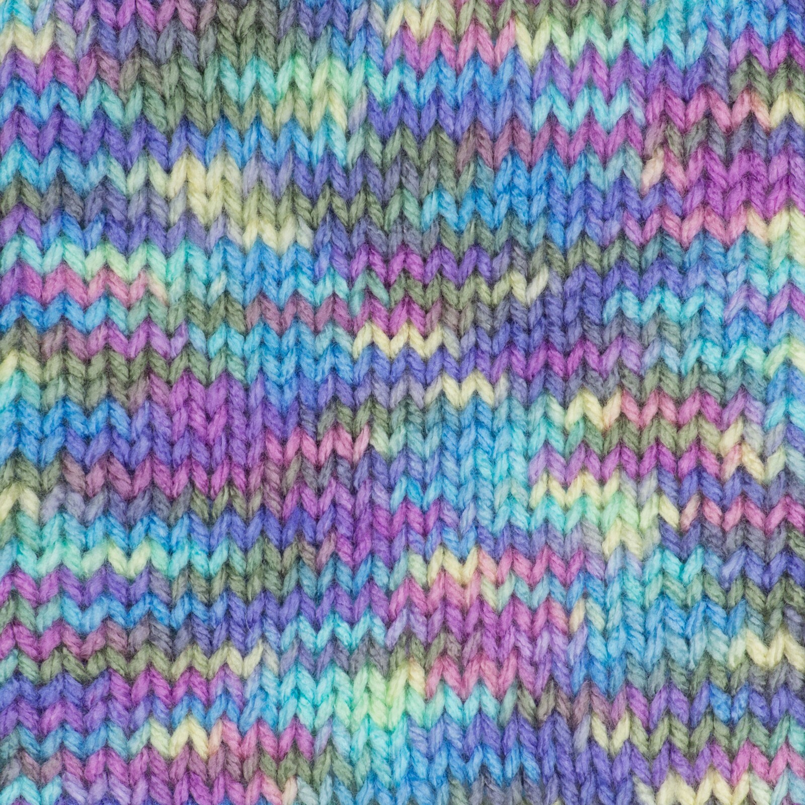 New Handmade Knitted Women's Scarf Red Heart Monet Pink Blue Green Yellow