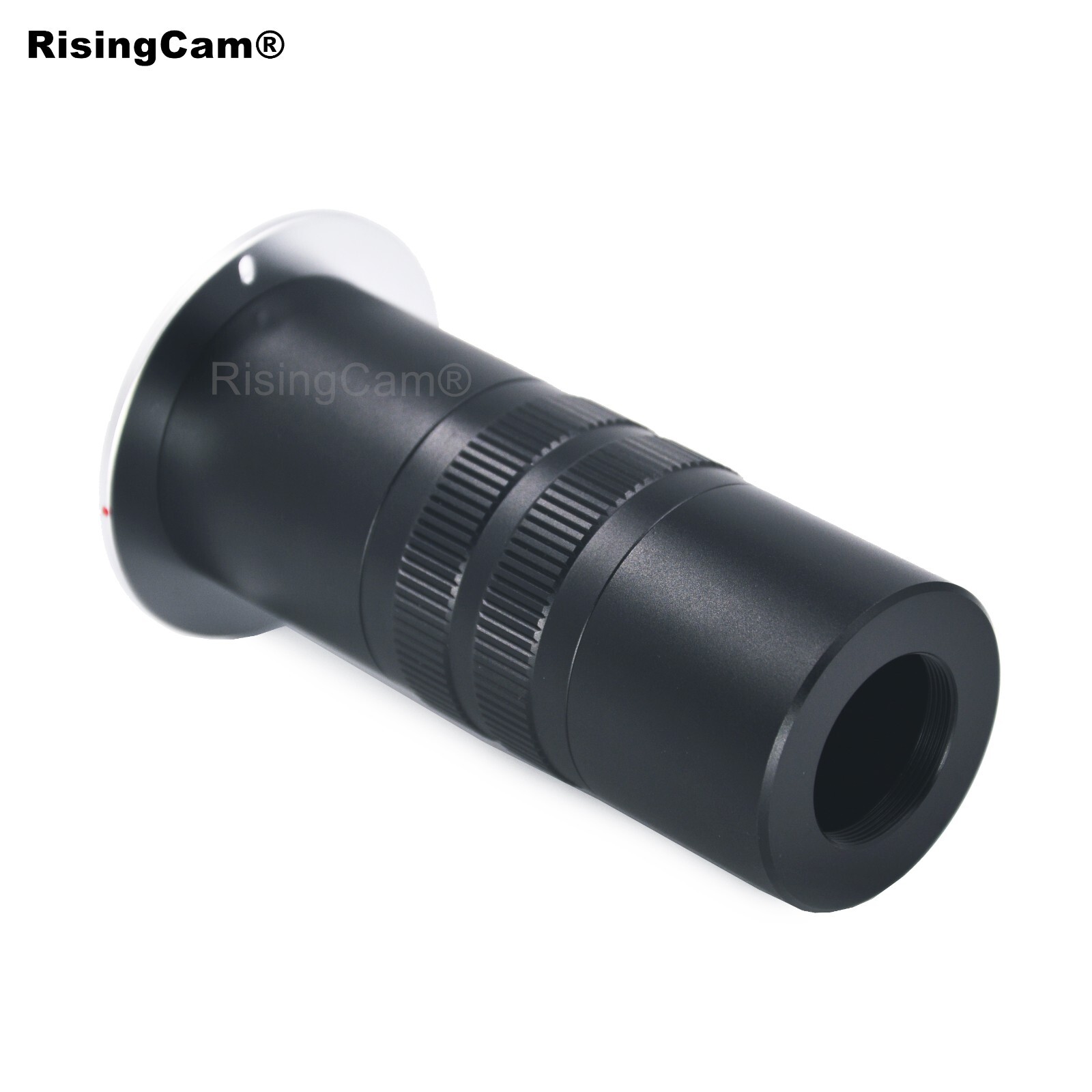 Focusable F mount to C mount microscope adapter compatible for Nikon DSLR Camera