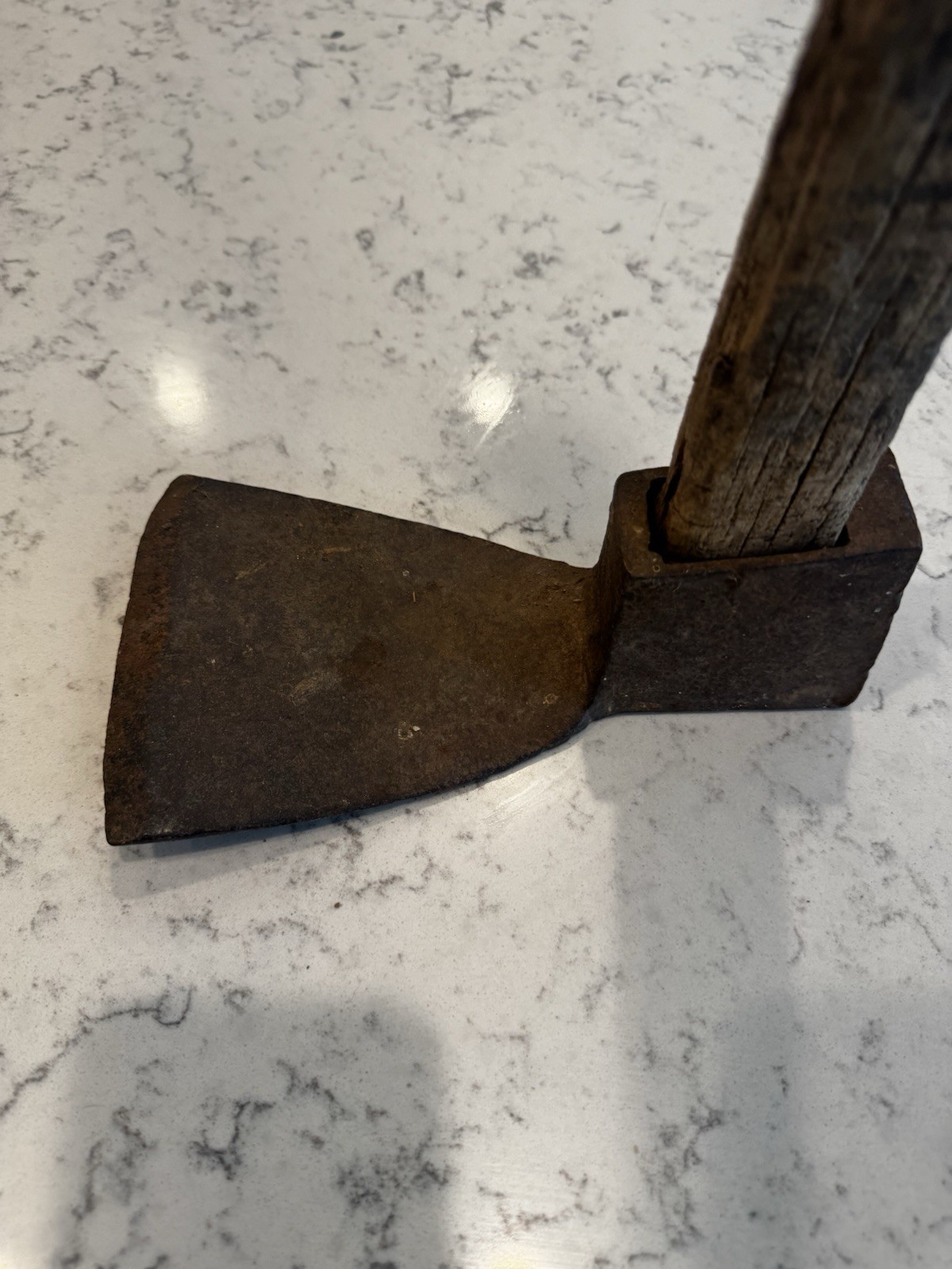 Antique Foot Shipwright Carpenters Adze No Markings Head Only 9” X 5.25” BH