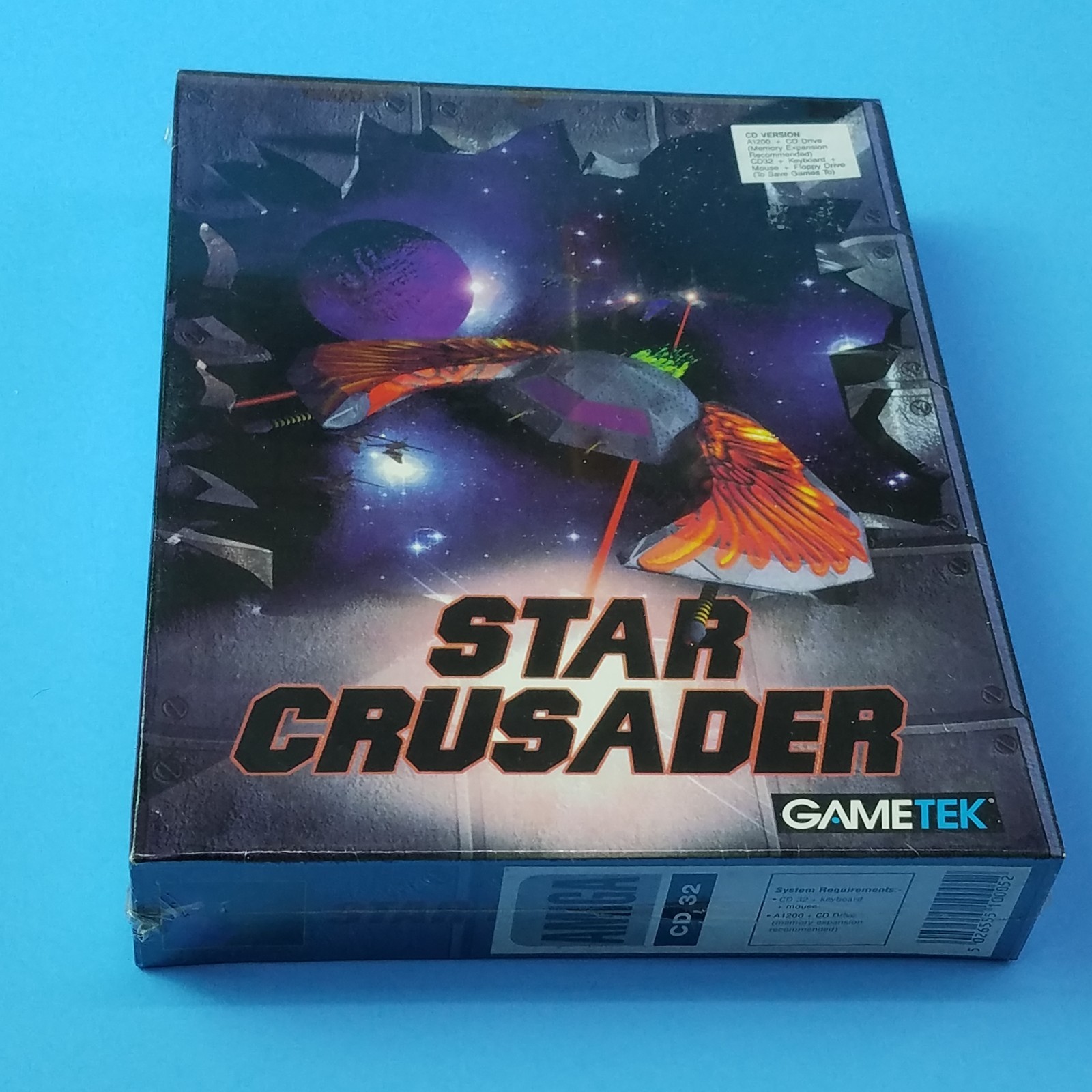 Rare Star Crusader Commodore Amiga CD32 Boxed New Sealed