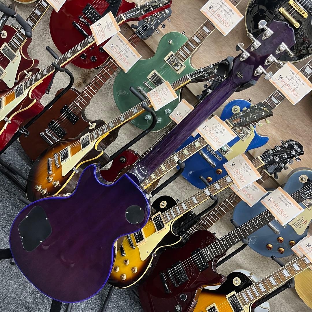 12617 Epiphone Les Paul Custom Purple