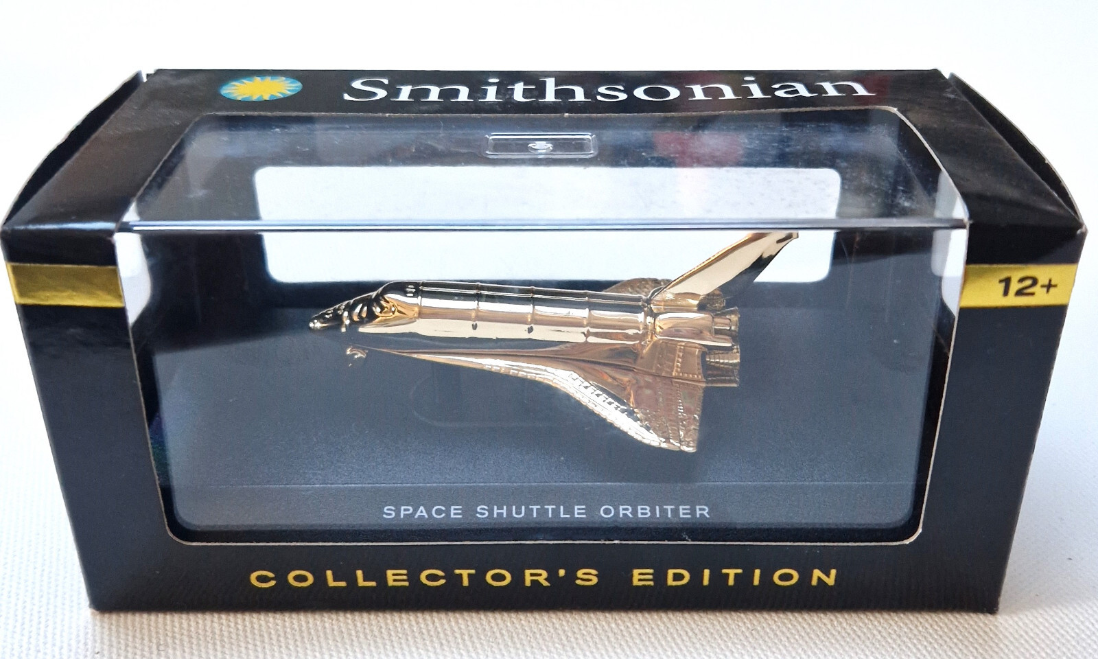 Collectible Smithsonian Space Shuttle Orbiter Model – 24 Karat Gold Plated – Box