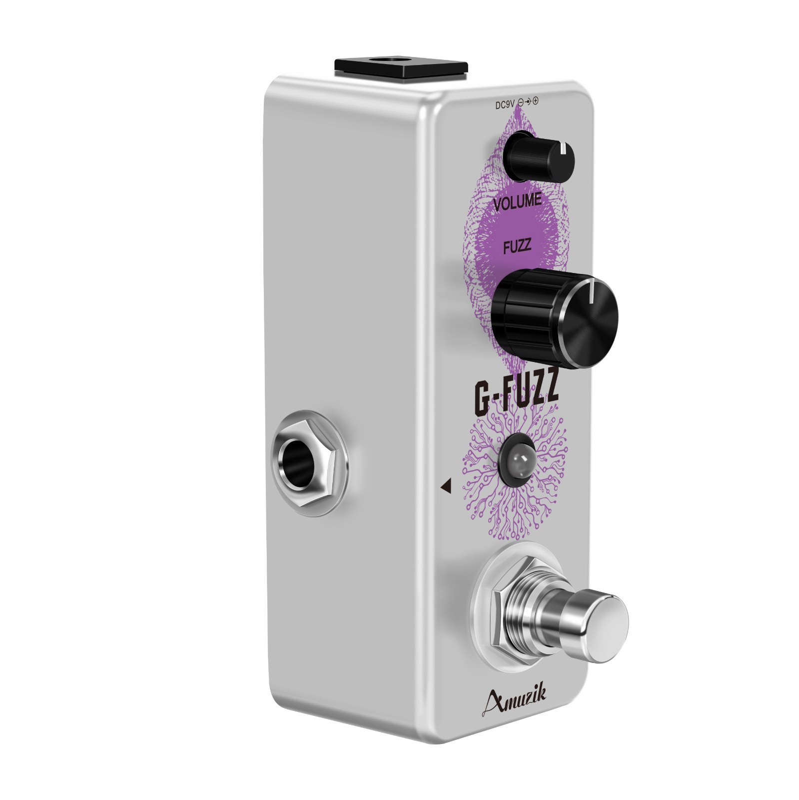 Amuzik G-FUZZ Pedal Vintage Germanium Analog Fuzz Guitar Effect Pedal