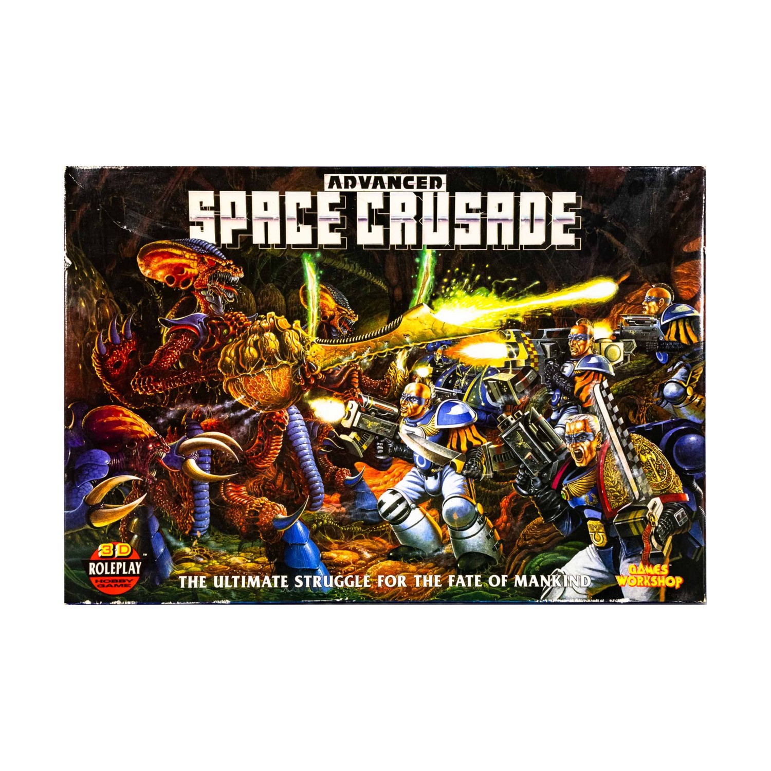 GW Boardgame Advanced Space Crusade - No Figures! Fair/VG+