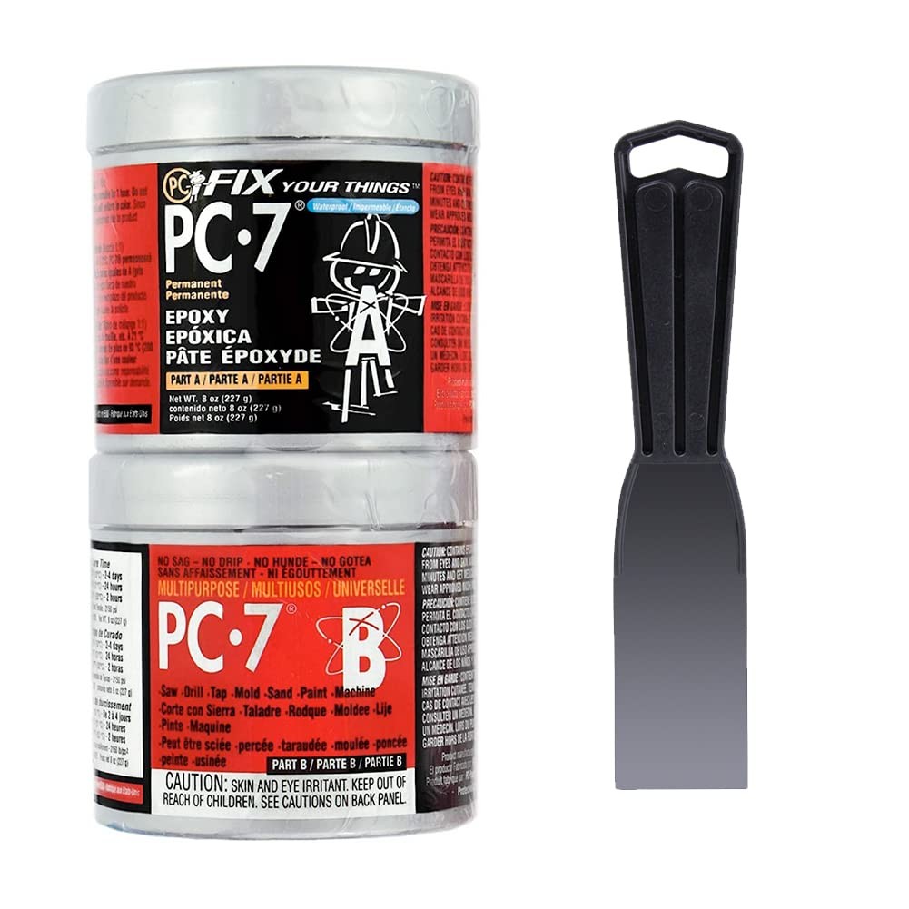 PC Products PC-7 Epoxy Adhesive Paste Kit with Applicator, Two-Part Heavy Dut...