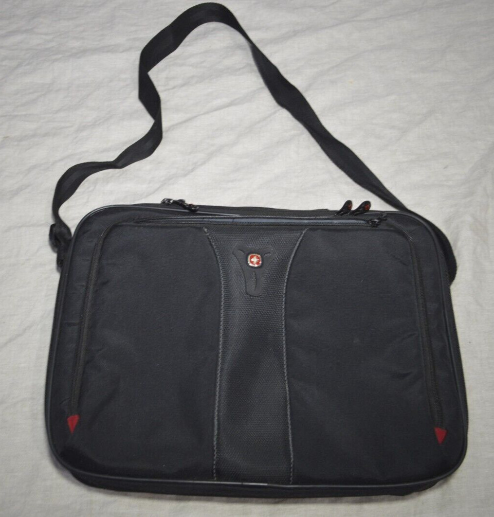 SWISSGEAR JASPER 15-inch LAPTOP CASE ORGANIZER BRIEFCASE  BLACK CARRY ON