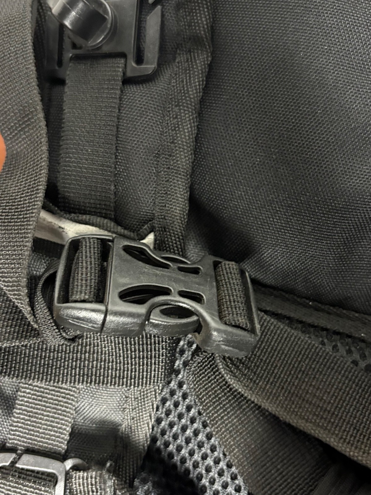 Ecogear Glacier Black Grey Recycled Polyester Hydration Hiking Backpack OS