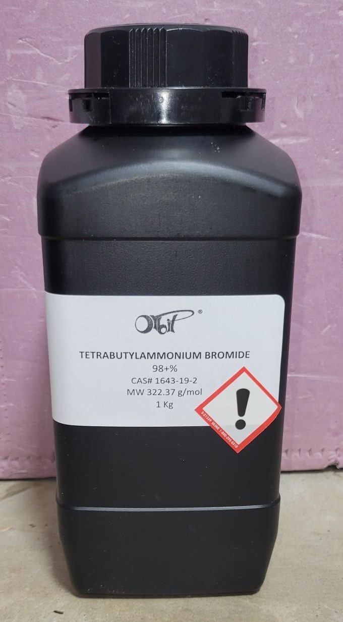 Tetrabutylammonium Bromide (1 Kg) 98+% [CAS# 1643-19-2] Unopened Factory-Sealed