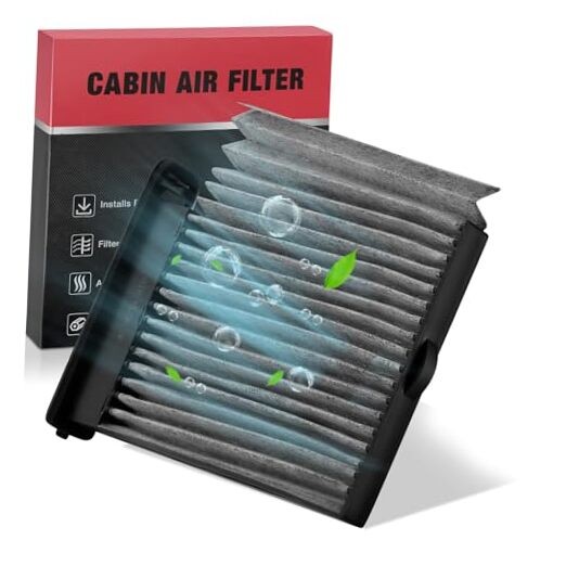 Cabin Air Filter with Activated Carbon Compatible 9" x 10.2" x 1.5" CF10545