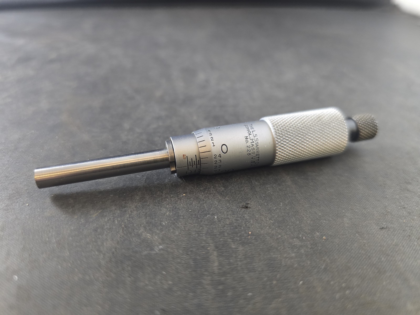 L.S. Starrett Hub Micrometer No. 228