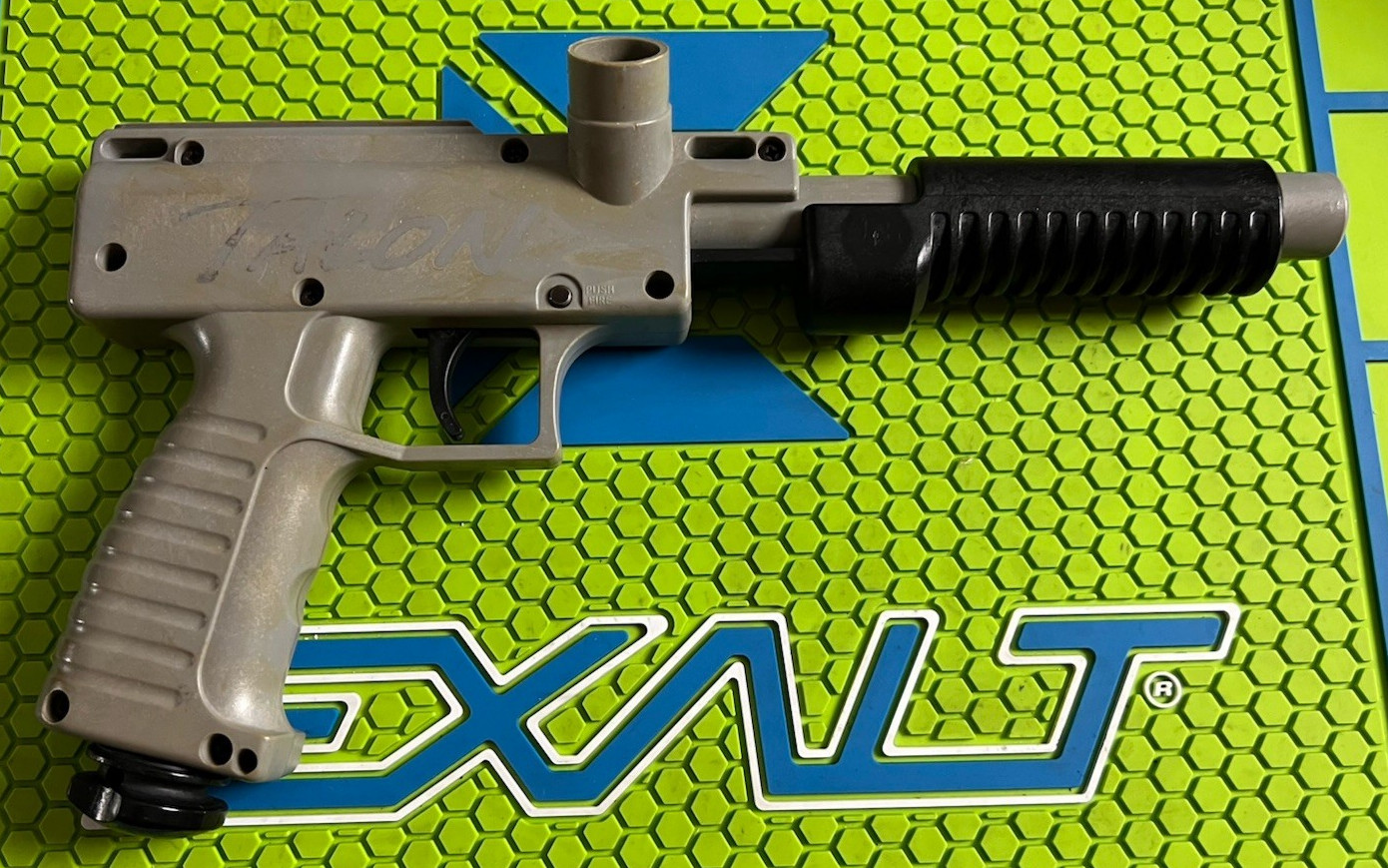 BRASS EAGLE TALON PUMP ACTION .68 CALIBER CO2 PAINTBALL MARKER - (FOR PARTS)