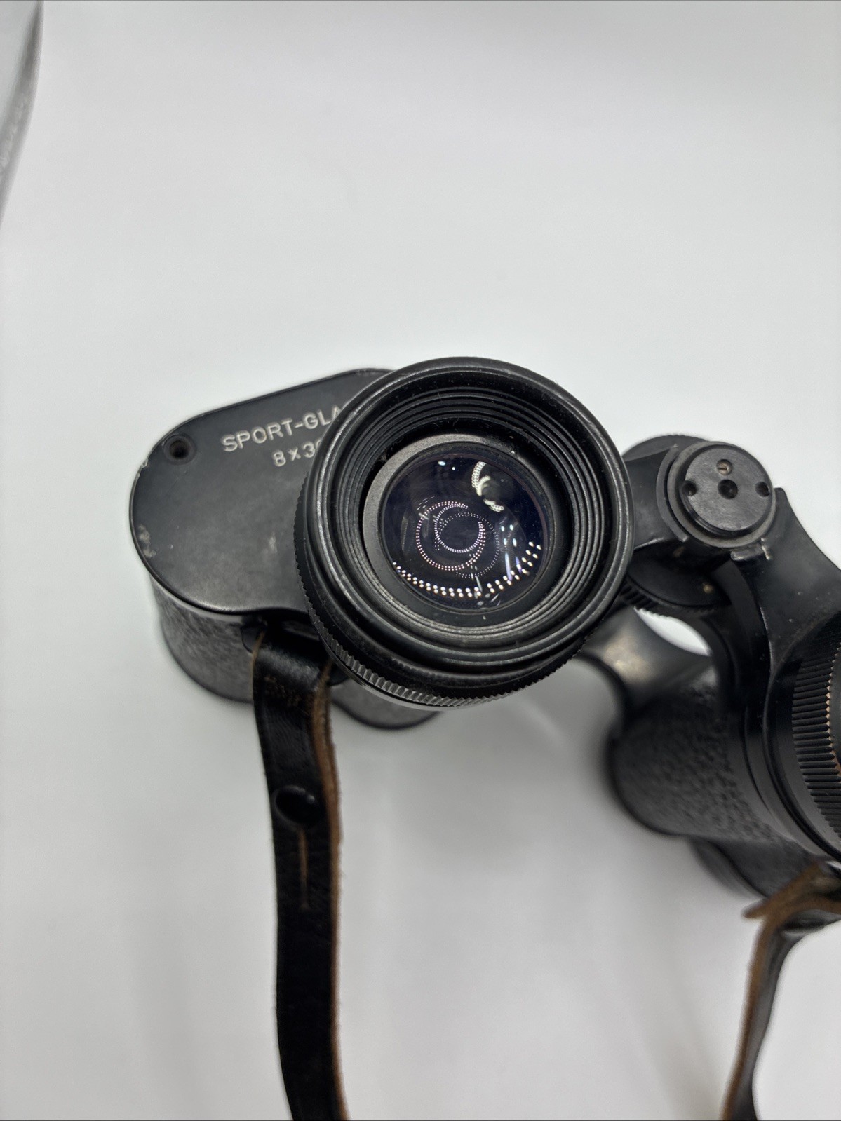 Vintage 8 X 30 Weitwinkel Binoculars Germany with Case and Straps-Read Condition