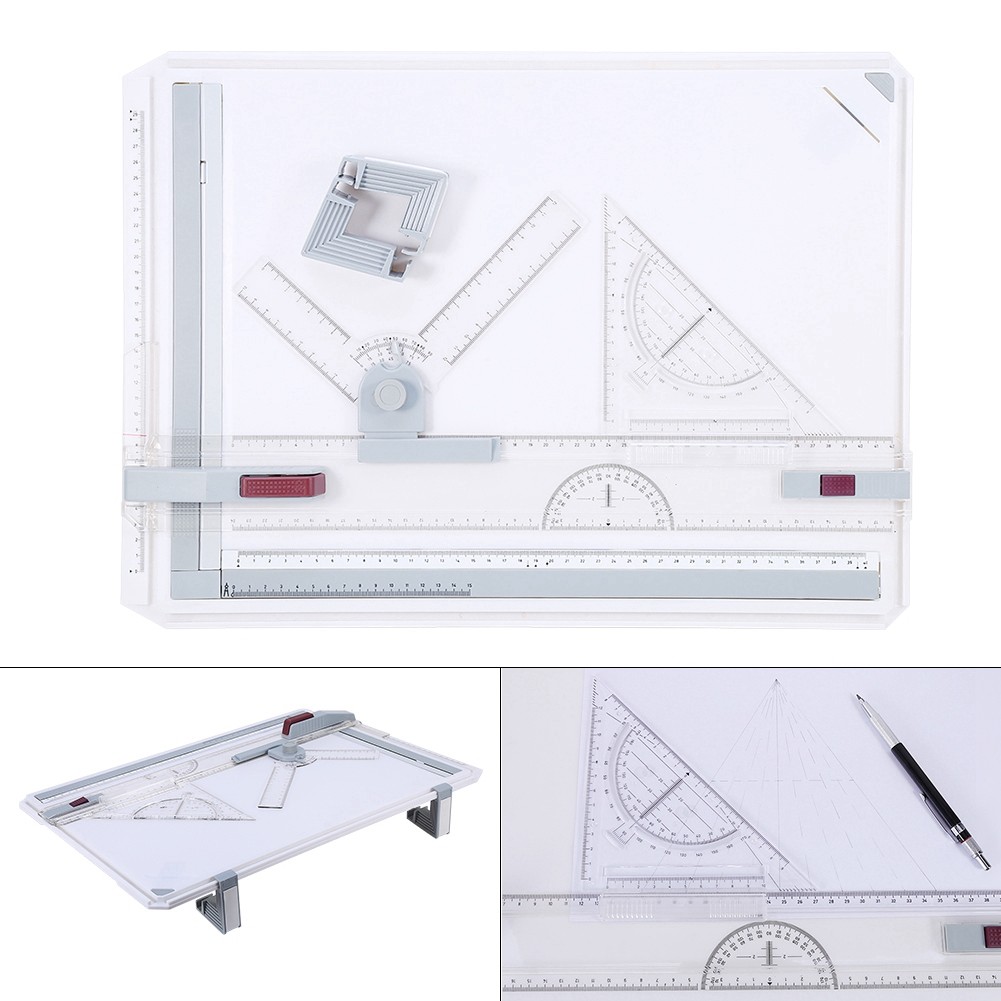♡ Multifuctional A3 Drawing Board Table Pad With Parallel Motion And Adjust