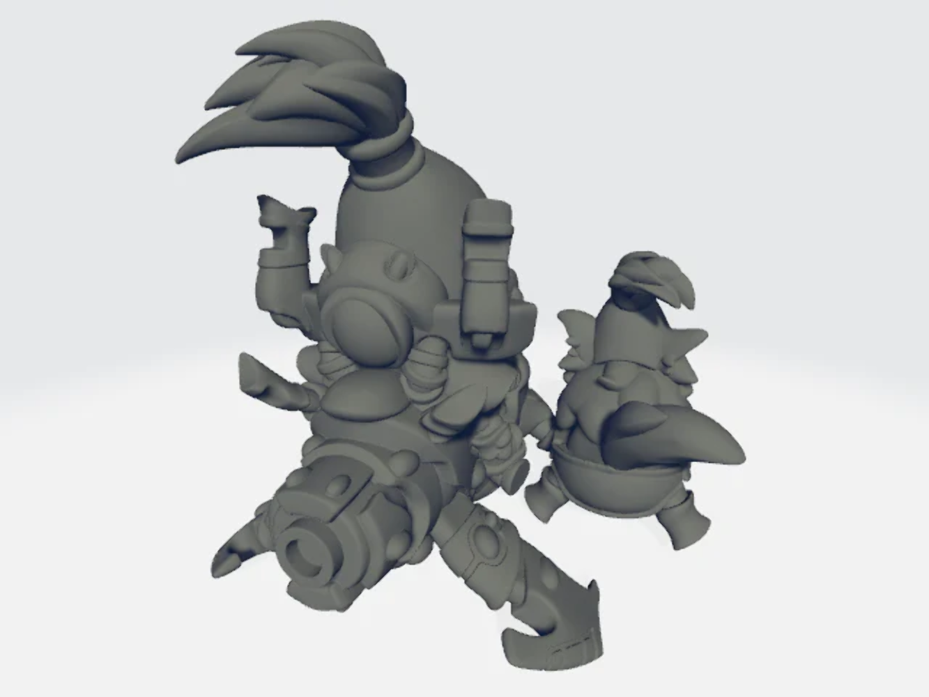Grimdark Cuteness - Zoomer #1