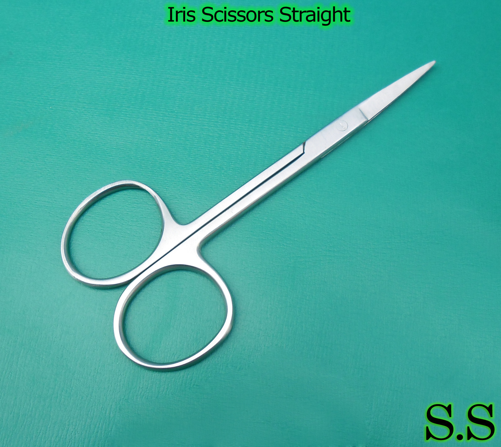 24 Iris Scissors Surgical 4.5" Str