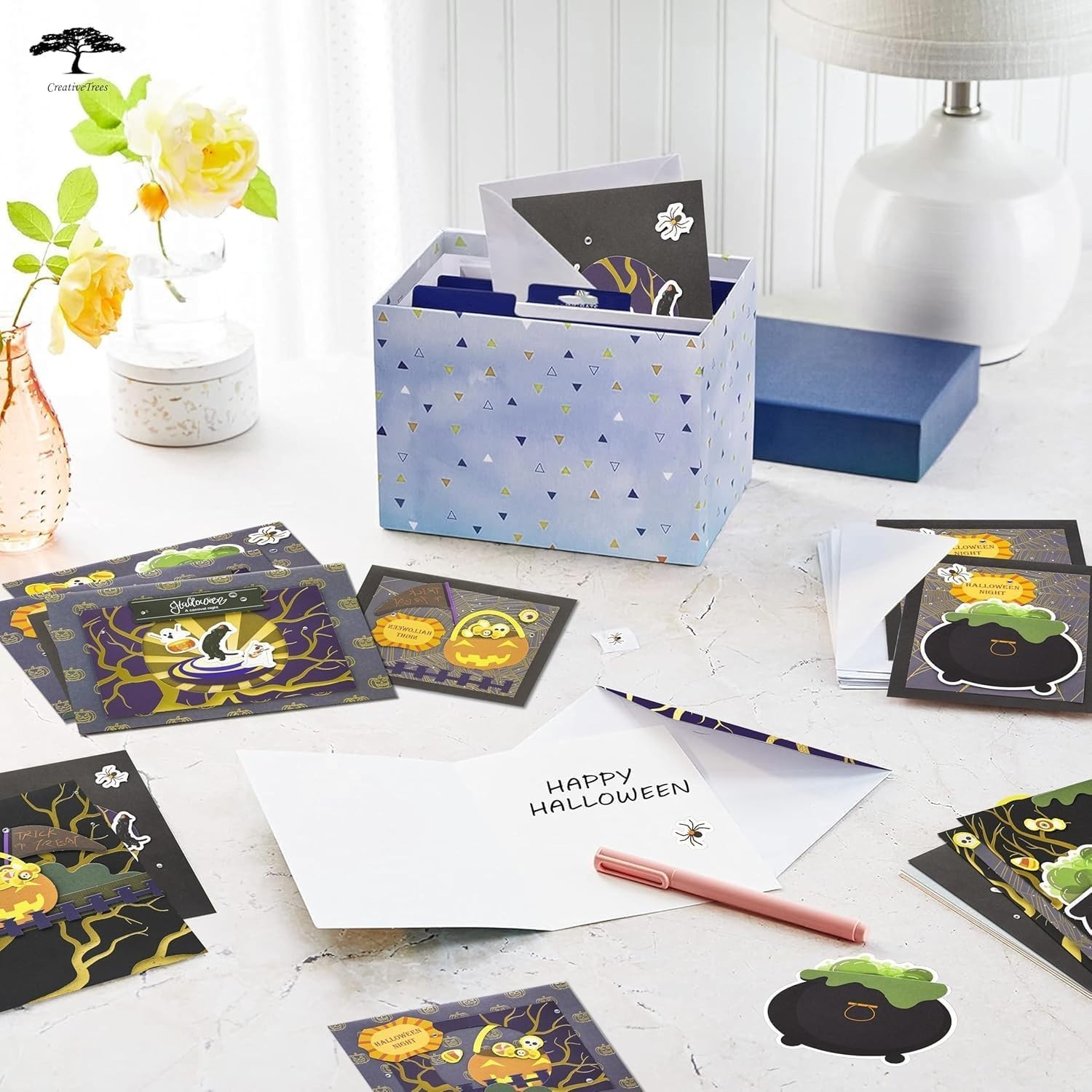 Greeting Card Craft Kit—Includes envelopes. Suitable for all occasions. DIY hand