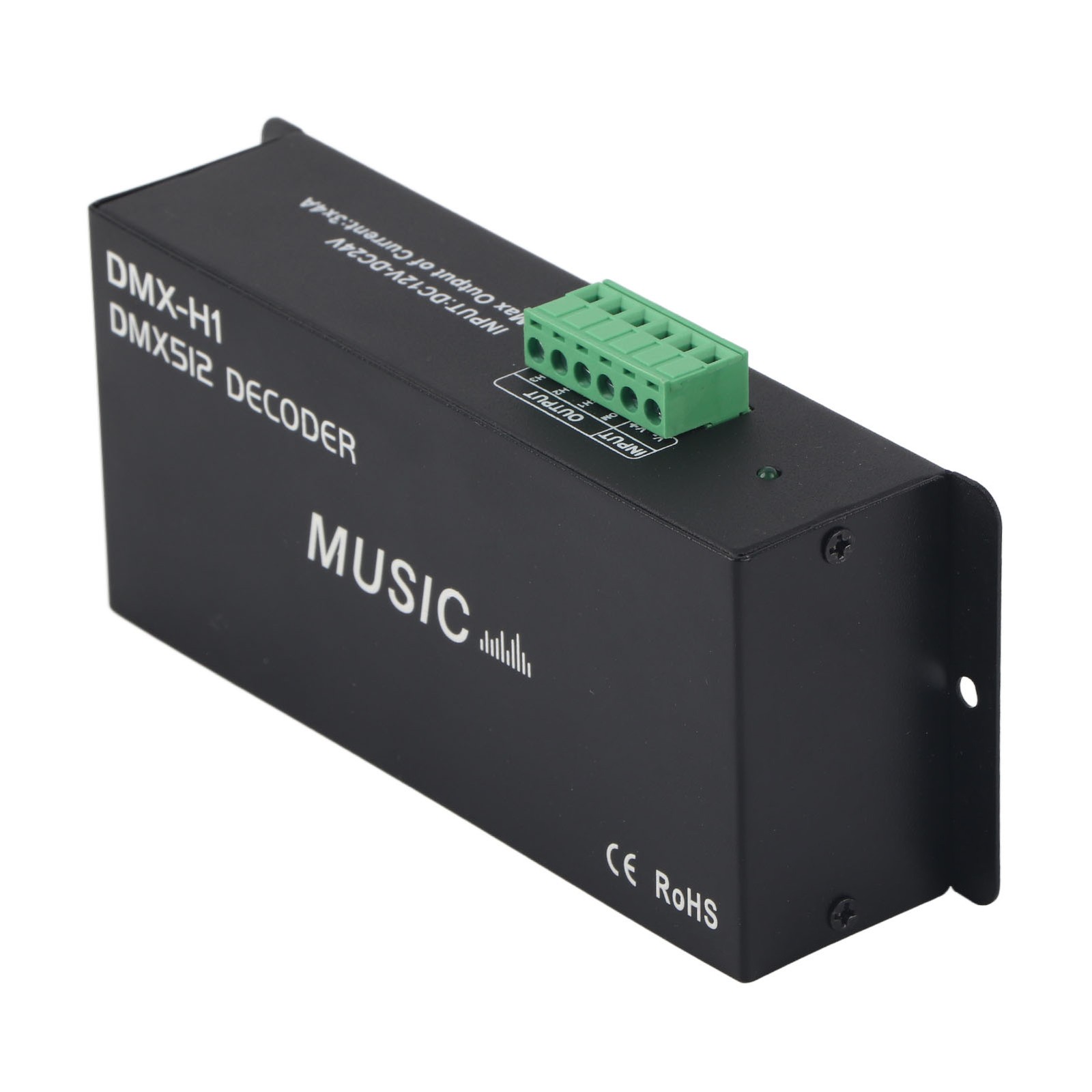 3 Channel DMX Decoder Adjustable RGB Dimming LED Controller For Bars Hotels